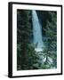 Water Falling Off Mountain at Helmcken Falls-null-Framed Photographic Print