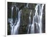 Water Falling Through Rocks, Cascade De La Grand Ravine, Reunion Island-null-Framed Photographic Print