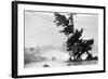 Water Falls/Car Stopped/Down Power Lines-null-Framed Photographic Print