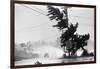 Water Falls/Car Stopped/Down Power Lines-null-Framed Photographic Print