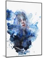 Water Flow-Agnes Cecile-Mounted Art Print