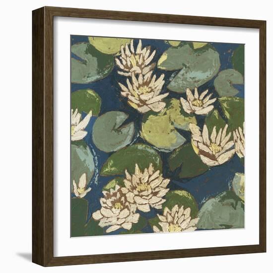 Water Flowers II-Megan Meagher-Framed Art Print