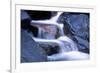 Water Flowing over Rocks in Stream-George D Lepp-Framed Photographic Print