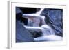 Water Flowing over Rocks in Stream-George D Lepp-Framed Photographic Print