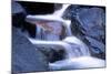 Water Flowing over Rocks in Stream-George D Lepp-Mounted Photographic Print