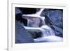 Water Flowing over Rocks in Stream-George D Lepp-Framed Photographic Print