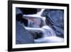 Water Flowing over Rocks in Stream-George D Lepp-Framed Photographic Print