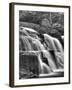 Water Flowing Over Rocks on a Waterfall-Rip Smith-Framed Photographic Print