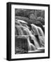 Water Flowing Over Rocks on a Waterfall-Rip Smith-Framed Photographic Print