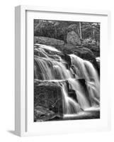 Water Flowing Over Rocks on a Waterfall-Rip Smith-Framed Photographic Print