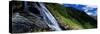 Water Flowing Over Rocks, Sourmilk Gill, Borrowdale, English Lake District, Cumbria, England, UK-null-Stretched Canvas