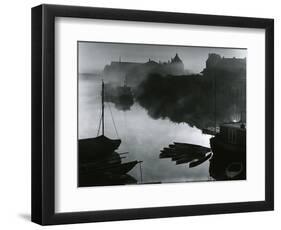 Water, Fog, Boats, 1960-Brett Weston-Framed Photographic Print