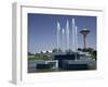 Water Fountain and Tower, Baghdad, Iraq, Middle East-Thouvenin Guy-Framed Photographic Print