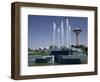 Water Fountain and Tower, Baghdad, Iraq, Middle East-Thouvenin Guy-Framed Photographic Print