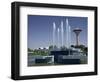 Water Fountain and Tower, Baghdad, Iraq, Middle East-Thouvenin Guy-Framed Photographic Print