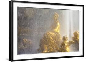 Water Fountain at Linderhof Palace, Bavaria, Germany, Europe-Miles Ertman-Framed Photographic Print