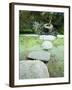 Water Fountain at Ryoanji Temple, Kyoto, Japan-Christian Kober-Framed Photographic Print