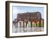 Water Fountains in Front of the Emirates Palace Hotel, Abu Dhabi, United Arab Emirates, Middle East-Gavin Hellier-Framed Photographic Print