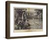 Water Frolics, the Weir Pool at Pangbourne-Robert Walker Macbeth-Framed Giclee Print