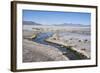 Water from Mineral Lakes Leading to the Laguna Polques Hot Springs Near Chilean Border-Kim Walker-Framed Photographic Print