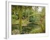 Water Garden and Bridge, Monet's Garden, Giverny, Haute Normandie (Normandy), France, Europe-John Miller-Framed Photographic Print