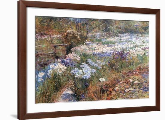 Water Garden-Childe Hassam-Framed Art Print