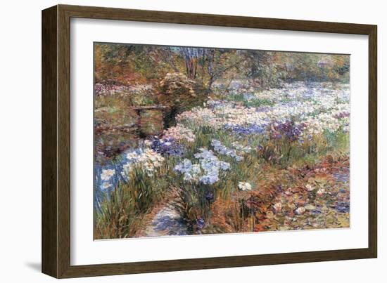 Water Garden-Childe Hassam-Framed Art Print