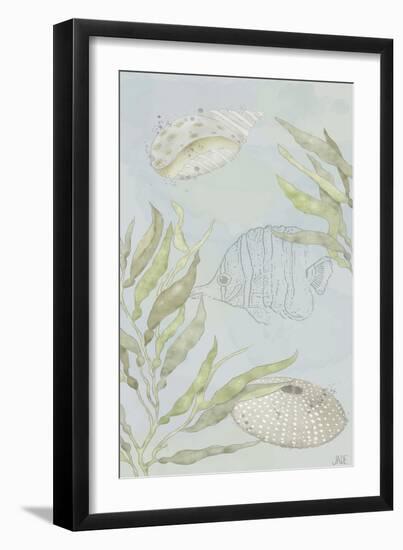 Water Gardens II-Jade Reynolds-Framed Art Print