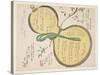 Water Gourd and Cherry Blossoms-Rosh?-Stretched Canvas