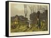 Water Hen Shooting-Henry Thomas Alken-Framed Stretched Canvas