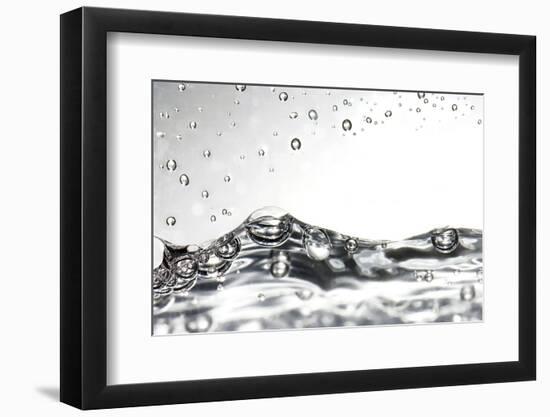 Water, High-speed Photograph-Crown-Framed Photographic Print