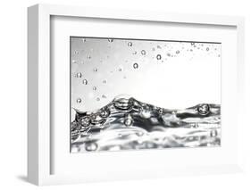 Water, High-speed Photograph-Crown-Framed Photographic Print