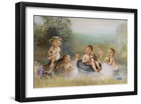 Water Hole-Dianne Dengel-Framed Giclee Print