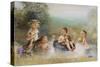 Water Hole-Dianne Dengel-Stretched Canvas