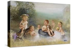 Water Hole-Dianne Dengel-Stretched Canvas