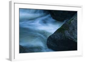 Water Interacting With Three Rocks-Anthony Paladino-Framed Giclee Print