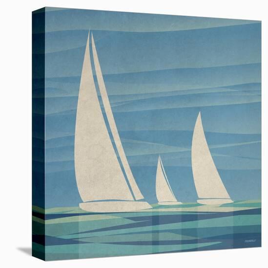 Water Journey I-Dan Meneely-Stretched Canvas