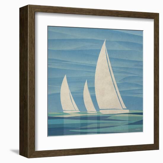 Water Journey II-Dan Meneely-Framed Art Print