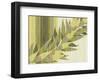 Water Leaves II-Mali Nave-Framed Art Print