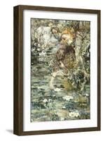 Water Lilies, 1901-Edward Atkinson Hornel-Framed Giclee Print