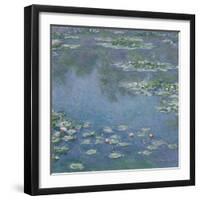 Water Lilies, 1906-Claude Monet-Framed Giclee Print