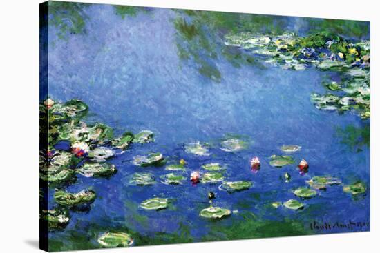 Water Lilies, 1906-Claude Monet-Stretched Canvas