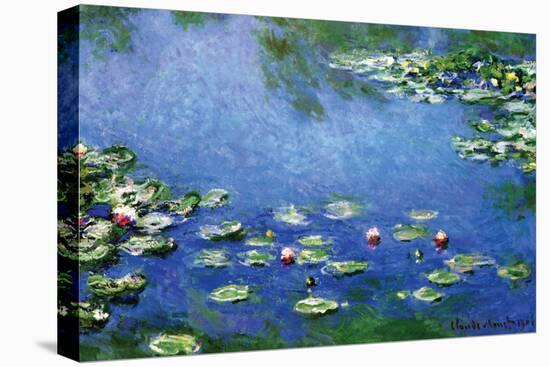 Water Lilies, 1906-Claude Monet-Stretched Canvas