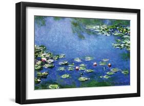 Water Lilies, 1906-Claude Monet-Framed Art Print