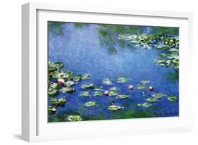 Water Lilies, 1906-Claude Monet-Framed Art Print