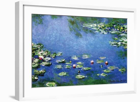 Water Lilies, 1906-Claude Monet-Framed Art Print