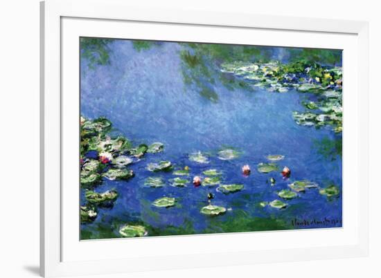 Water Lilies, 1906-Claude Monet-Framed Premium Giclee Print