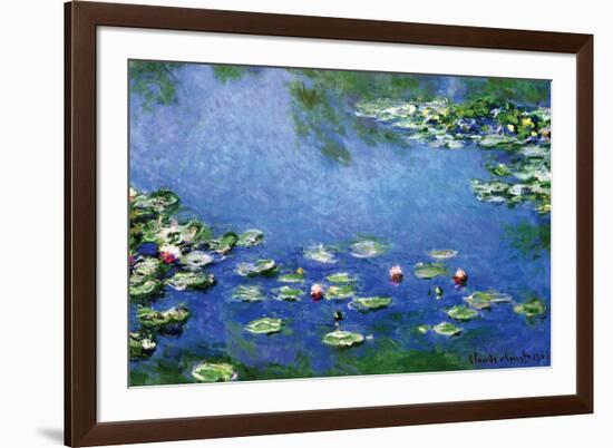 Water Lilies, 1906-Claude Monet-Framed Premium Giclee Print