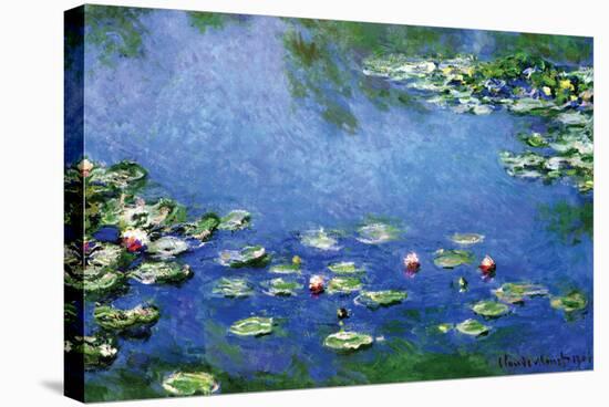 Water Lilies, 1906-Claude Monet-Stretched Canvas