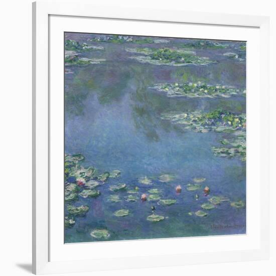 Water Lilies, 1906-Claude Monet-Framed Giclee Print